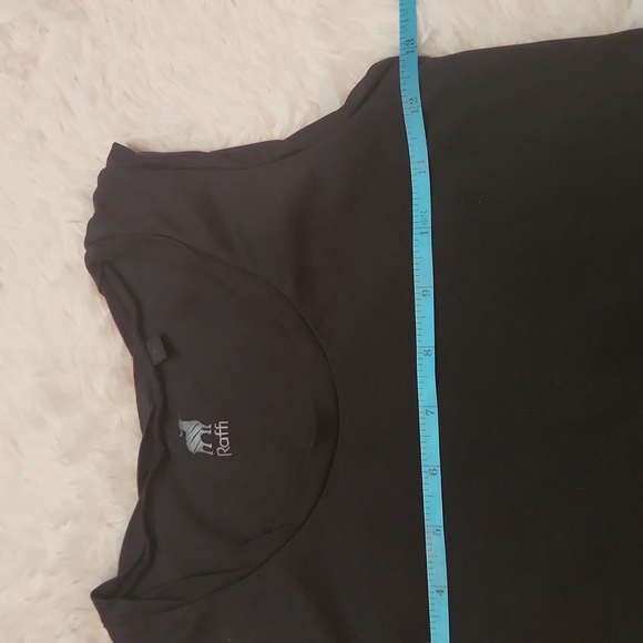 Raffi twisted collar black tank top - Picture 5 of 8